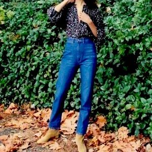 Doen Lena Jean size 29 Provence wash high waist